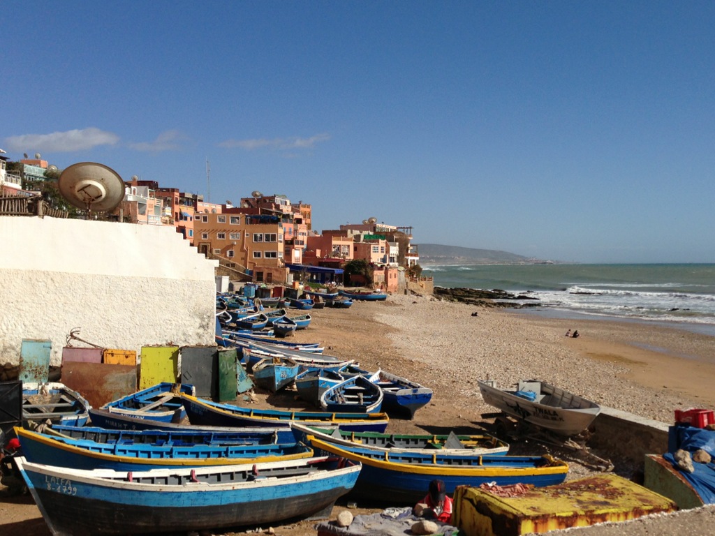 Taghazout w Maroku