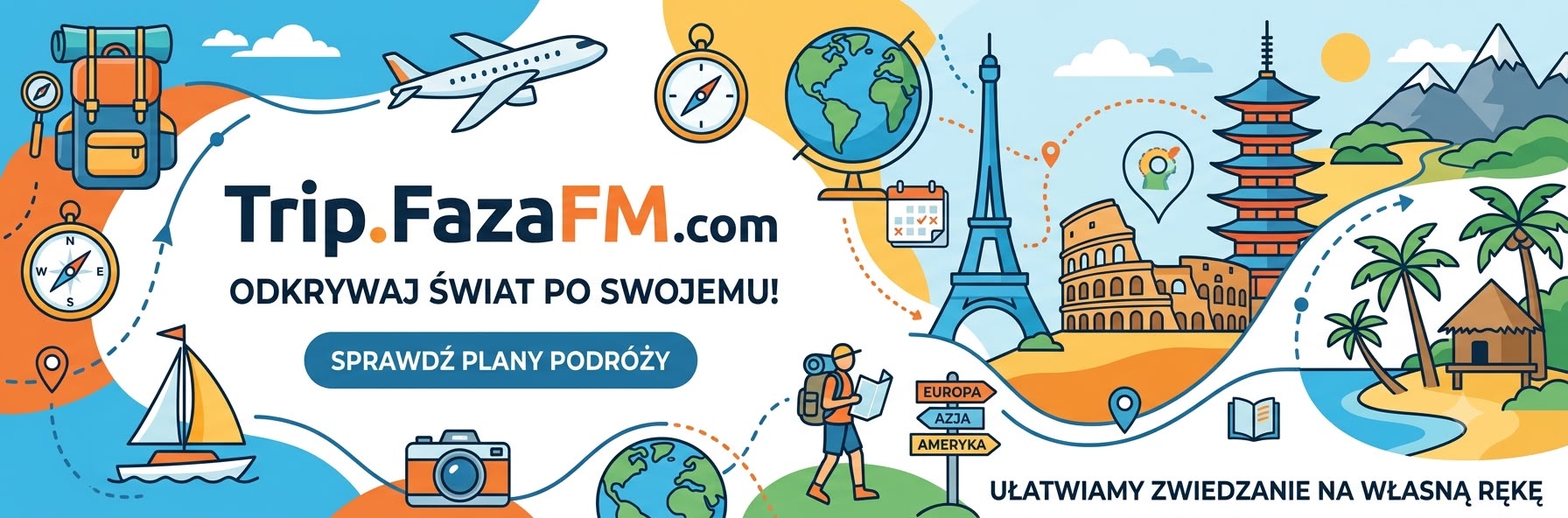 Trip.FazaFM.com — plany zwiedzania miast świata